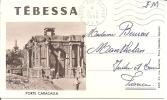 TEBESSA ... CARTE LETTRE  .. MULTI VUES - Tebessa