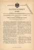 Original Patentschrift - Industriewerke AG In Landsberg A. Lech , 1893 , Wetterbeständige Steine Und Anstriche , Bau !!! - Architectuur