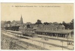 Carte Postale Ancienne Saint Just En Chaussée - La Gare, Les Quais - Chemin De Fer - Saint Just En Chaussee