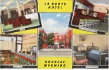 Douglas WY Wyoming, La Bonte Hotel Lodging, Multi Interior Views, C1940s Vintage Linen Postcard - Sonstige & Ohne Zuordnung