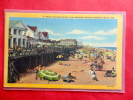 Rehoboth Beach De  Beach & Boardwalk Vintage Border Linen- - - ------- ----- Ref  543 - Autres & Non Classés