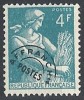 1954-59 FRANCIA PREANNULLATI 4 F SENZA GOMMA - FR106 - 1953-1960