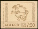 Czeslaw Slania. Sweden 1974. 100 Anniv World Post Union.(UPU)  Booklet. Michel MH 47  MNH. - 1951-80