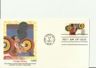 USA 1983 - FDC  OLYMPICS 84 - WEIGHT LIFTING W 1 STAMP OF 40 CENTS POST LOS ANGELES CA APR 8,RE  489 - 1981-1990