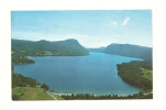 Cp, Etats-Unis, Aerial View Of Lake Willoughby, Voyagée 1974 - Other & Unclassified