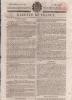 GAZETTE DE FRANCE 10 08 1817 - LONDRES - MADRID - THEATRE FRANCAIS - OPERA COMIQUE - CIRQUE OLYMPIQUE - Mme DE STAËL - 1800 - 1849