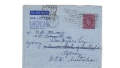 64726)aerogramma Aereo Australiano Con Un Valore + Annullo - Used Stamps