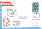 Carta WIEN (Austria) Vereinten Nationen 1998. ONU Viena. Luftchiffpost - Covers & Documents