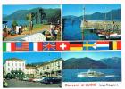 LUINO (VARESE)  -  LAGO MAGGIORE: VEDUTE       - NUOVA RIF. 486 - Luino