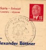 Sost. CHEMIE CANBERRA 1960 Auf DDR P65 Antwort-Postkarte ZUDRUCK #2A  DV III/18/185 !! - Chimie