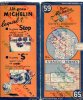 Carte Géographique MICHELIN - N° 059 RENNES - St BRIEUC N° 126 3728 - Strassenkarten