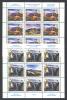 Jugoslawien – Yugoslavia 1995 European Nature Protection Mini Sheets MNH, 5 X; Michel # 2720-21 - Blocks & Sheetlets