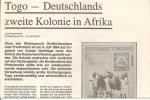 Dt. Togo -  Postgeschichte Ab 1884 - Colonies And Offices Abroad
