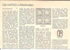 HAPAG Postdienste In Westindien ( 3 DIN A4 Seiten) - Poste Maritime & Histoire Postale