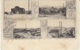 Boyne City MI Michigan, Lumber Mill Planing Mill Chemical Plant Railroad Machine Shop, Industry, C1900s Vintage Postcard - Autres & Non Classés