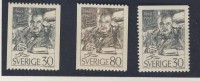 SUEDE 1960 A. Zorn  YVERT  N°446/47-446a NEUF MNH** - Ungebraucht