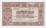 Netherlands 1 Gulden Zilverbon 1938 VF+ CRISP Banknote - 1 Florín Holandés (gulden)