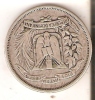 MONEDA DE PLATA DE LA REP. DOMINICANA DE MEDIO PESO DEL AÑO 1951  (COIN) SILVER,ARGENT. - Dominicana