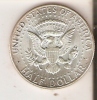 MONEDA DE PLATA DE ESTADOS UNIDOS DE HALF DOLLAR DEL AÑO 1964 - KENNEDY   (COIN) SILVER,ARGENT. - Commemoratifs