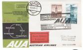 Oostenrijk AUA  Erstflug 1963 - Innsbruck - Wenen - First Flight Covers