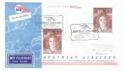 Oostenrijk AUA  Erstflug 1960 - Wenen - Budapest - Premiers Vols