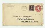 LOUISVILLE Obl.1901 FRANCE PARIS - Storia Postale