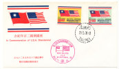 Taipei China FDC 29-5-1976 U.S. Bi-Centennial 1776 - 1976 With Cachet - Unabhängigkeit USA