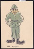 (ca Bellinzone ) Marzo 1942 App. Moresi - Disegno Matita E Aquerello De O. Dikman (Hans Schatzmann) ; F. 15 / 10 (9273) - Bellinzone