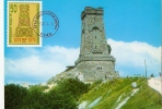 Bulgarie / Maxi Card / Monument De La Liberte Au Mont Stoletov - Brieven En Documenten