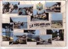 17 LA TREMBLADE  ( CHAR. MAR. ) - Multivues : 11 Vues Plage , Port , Foret , Bac , Ville Rue Du Bord De Mer  - CPSM Cim - La Tremblade