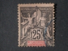 NOUVELLE-CALEDONIE   ( O )  De  1892   "   Timbre  Colonies  Françaises   "     N°  48  Papier Teinté - Oblitérés