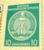 Germany 1954 Official Stamp 10pf - Mint - Sonstige & Ohne Zuordnung