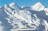 HELVETIA , SUISSE, MALL SCHEIDEGG, Lauberhorn - Ski Lift. Lauberhorn And Tschuggen , POSTCARD ,CARTE POSTALE - Horn