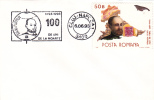 IULIU POPPER, 1993, METER MARK ON COVER, ROMANIA - Explorers