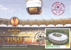 EUROPA LEAGUE FINAL, 2012, CM. MAXI CARD CARTES MAXIMUM, ROMANIA - Championnat D'Europe (UEFA)