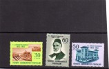 TURCHIA - TURKÍA - TURKEY 1963 BANKASI BANCA DELL´AGRICOLTURA CENTENARY OF TURKISH AGRICULTURAL BANK SERIE COMPLETA MNH - Unused Stamps