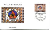 Wallis Et Futuna  FDC   Enveloppe Premier Jour   9ème Festival Des Arts Du Pacifique  22 Juil.04 - FDC