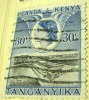 Kenya 1954 Owen Falls Dam 30c - Used - Kenya, Uganda & Tanganyika