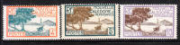 New Caledonia 1928-40 Bay Of Paleturiers Point Boat Tree Mint Hinged - Ungebraucht