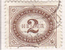 AUTRICHE N° 23 2 H DENTELÉS 12 1/2 13 OBL - Postage Due