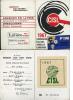 TESSERA CISL FIM FEDERAZIONE ITALIANA METALMECCANICI 1967 - Membership Cards