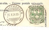 INTERLAKEN Von Schaffhausen Nach Bruxelles 1904 - Schleitheim