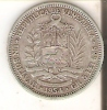 MONEDA DE PLATA DE VENEZUELA DE 1 BOLIVAR DEL AÑO 1954  (COIN) SILVER,ARGENT. - Venezuela