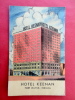 - Indiana > Fort Wayne  Hotel Keenan 1954 Cancel Linen     ===  ===  = = = =  Ref  573 - Fort Wayne