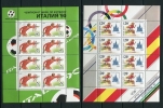 Russia 1990/91 2 Sheets  MNH World Championship Soccer/Olympic Game - 1990 – Italy
