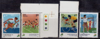 India MNH 1990, Set Of 4, Asian Games, Kabadi, Racing, Athletics, Cycling, Cycle, Archery, Archer, Sport, Sports - Unused Stamps