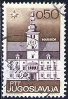 Yugoslavia 1967 Scott 877 Sello º Ayuntamiento Maribor Michel 1223 Yvert 1117 Jugoslavija Stamps Timbre Yougoslavia - Gebruikt