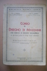 PEU/63 Corradi-Vannini CORSO DI DISEGNO DI MACCHINE Vannini Ed.1942 - Sonstige & Ohne Zuordnung