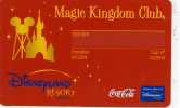 Pass DISNEY Magic Kingdom Club COCA COLA - Disney Passports