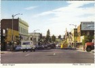 Bend OR Oregon, Street Scene, Auto, Business Shops Stores, C1970s Vintage Postcard - Autres & Non Classés